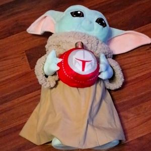 Baby Yoda Mandalorian Christmas Standee